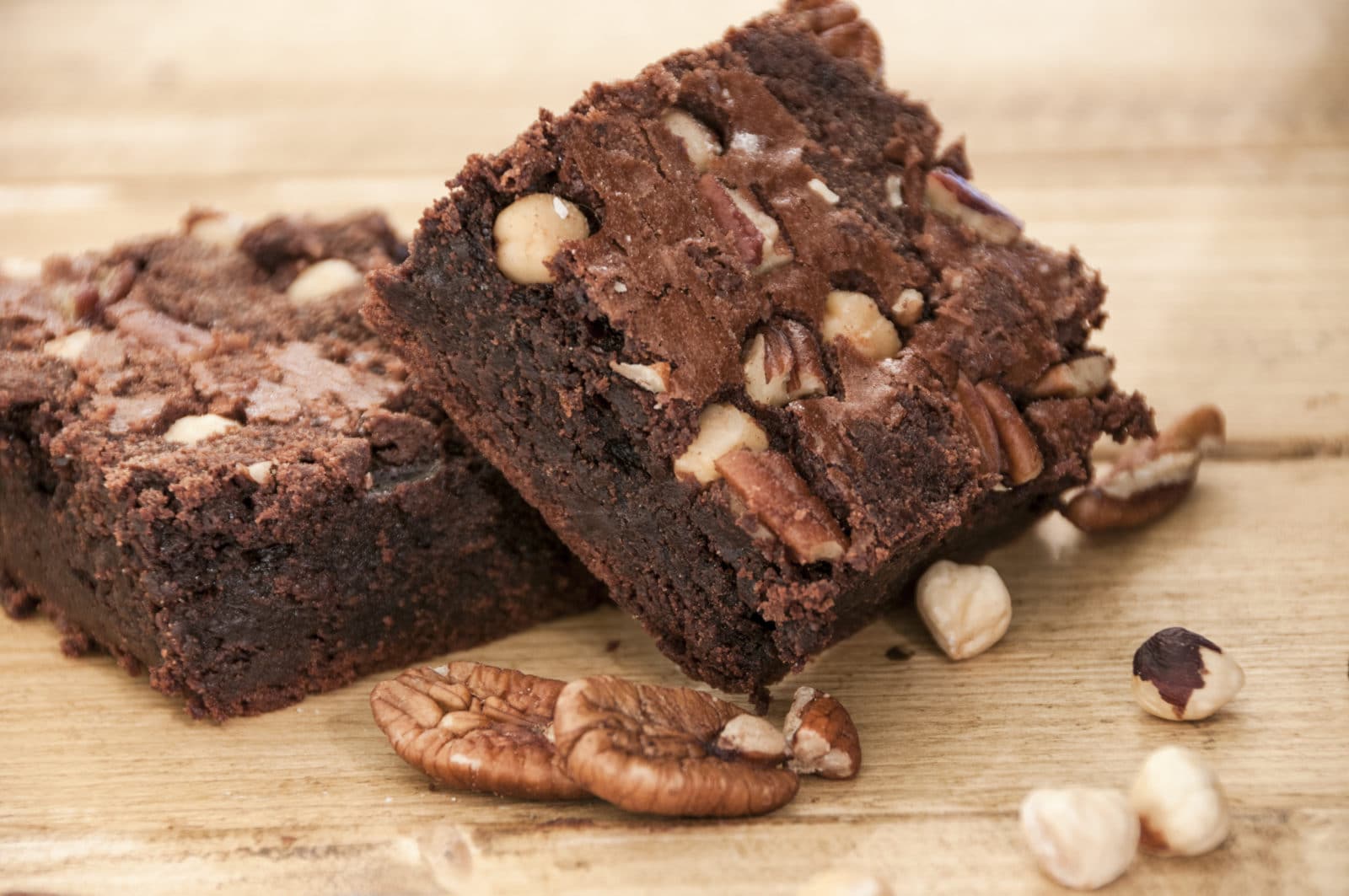 Brownies Con Nueces Eligeveg