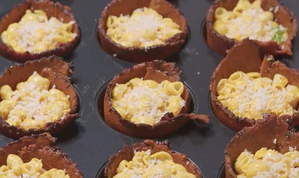 These Bacon-Wrapped Mac and Cheese Cups Prove Anything Can Be Made Vegan
