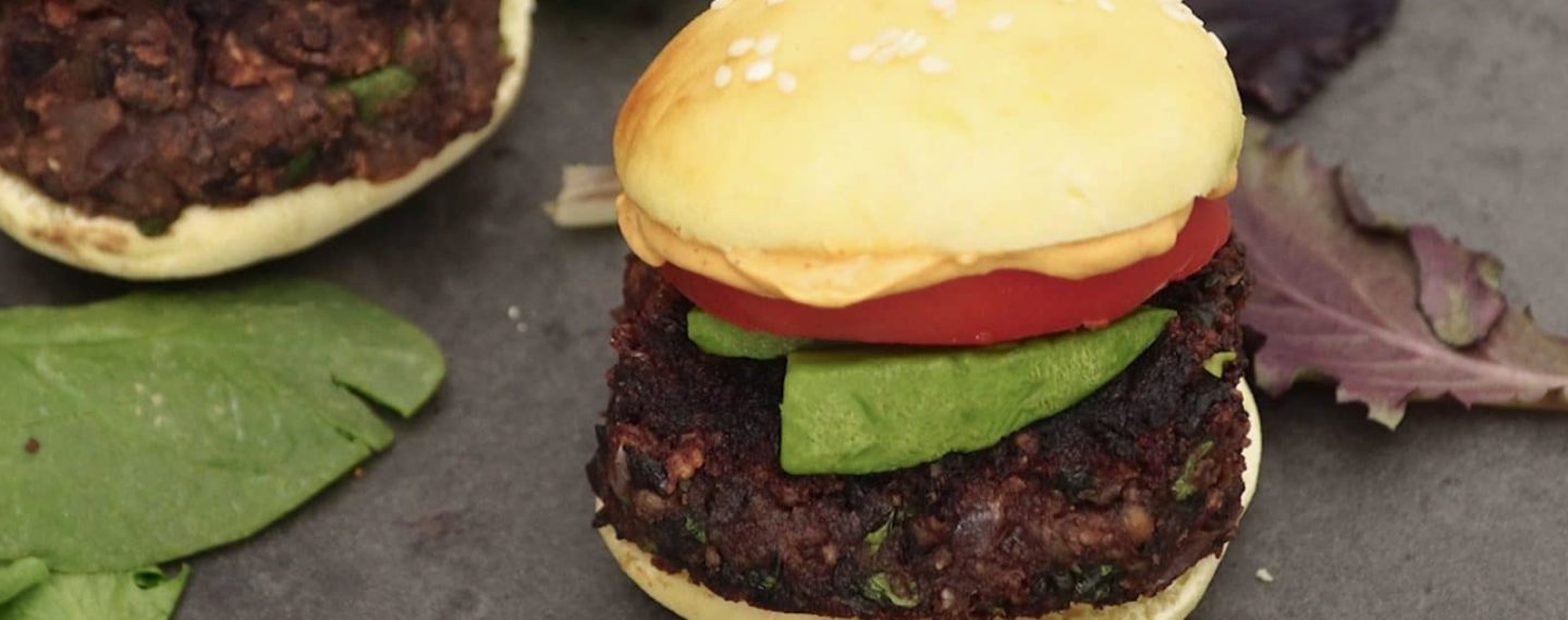 How to Make Vegan Black Bean Burgers From Scratch