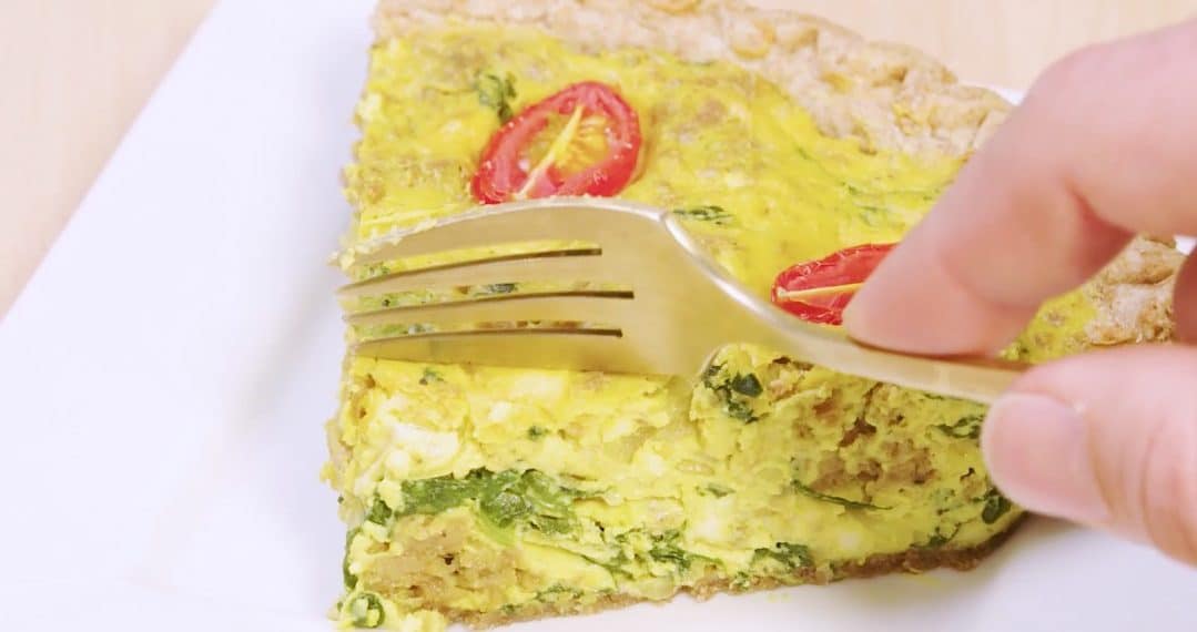 This Eggless Quiche Is the Ultimate Vegan Brunch Recipe