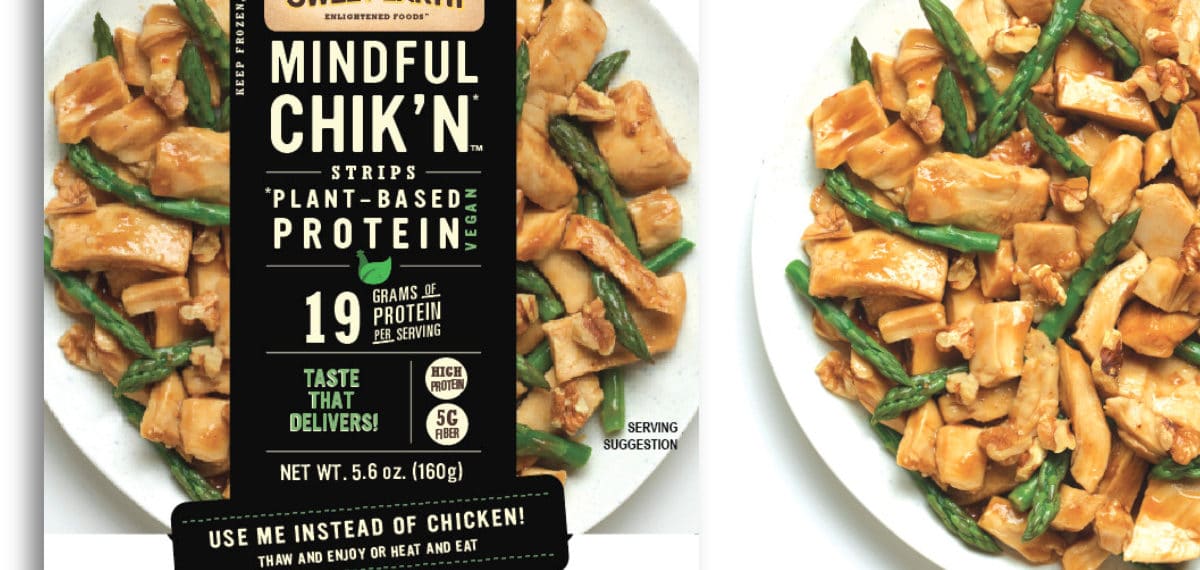 High-Protein Vegan Chicken From Sweet Earth Foods Launching This Year