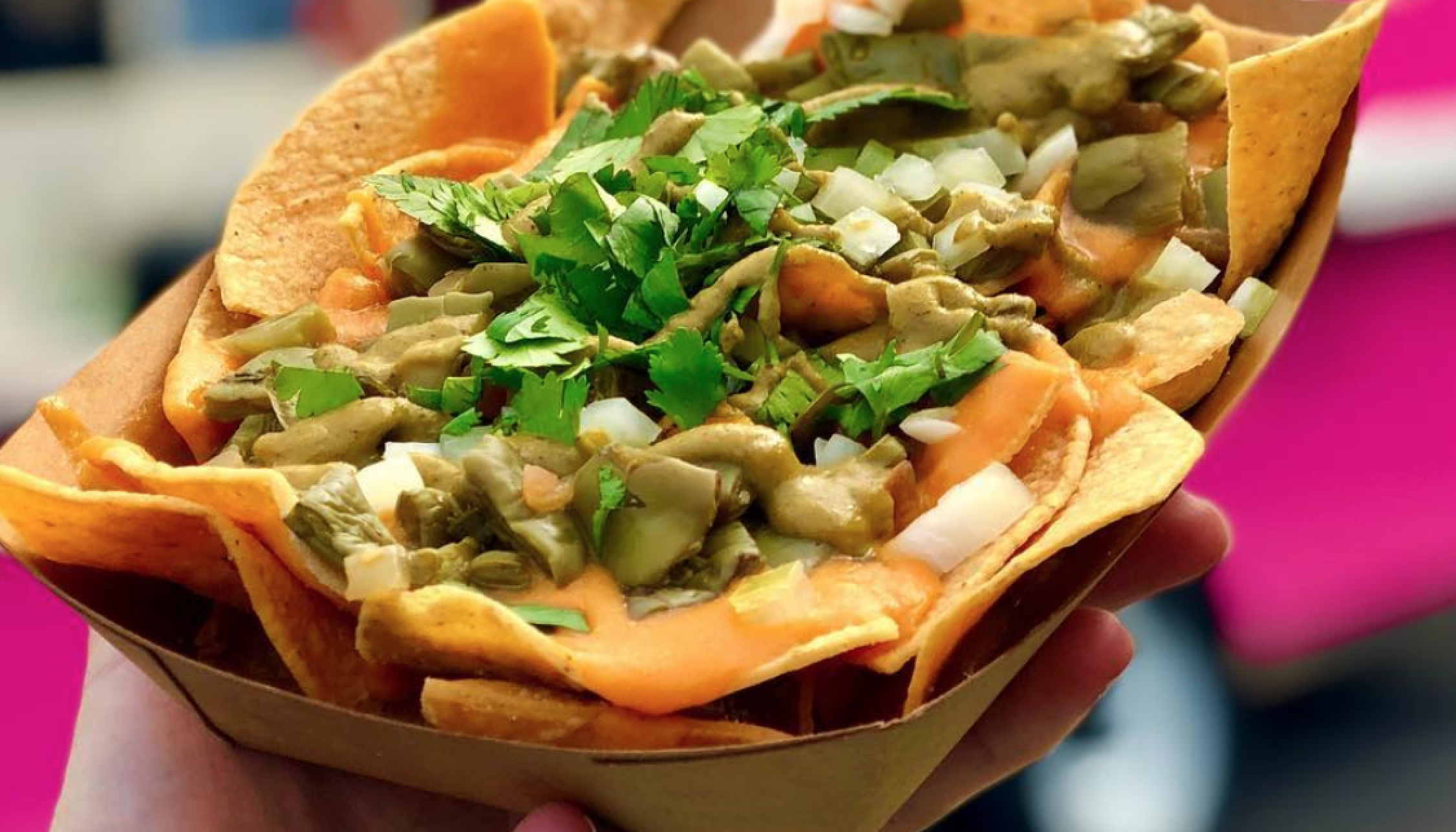 Cheesy Vegan Ballpark Nachos Arrive at Texas Rangers' Stadium