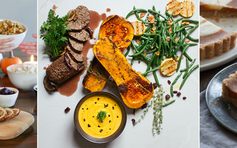 Cater Your Plant-Based Thanksgiving with Beyond Sushi, Veggie Grill, and More