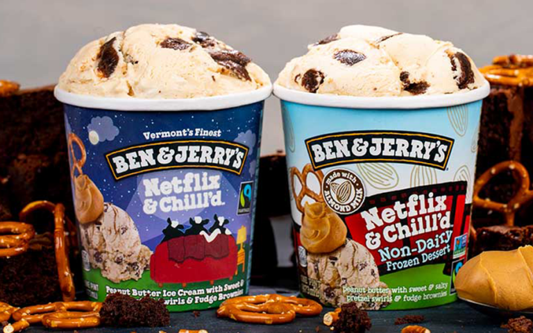 Ben & Jerry’s Joins Forces with Netflix to Launch New Vegan Ice Cream Flavor