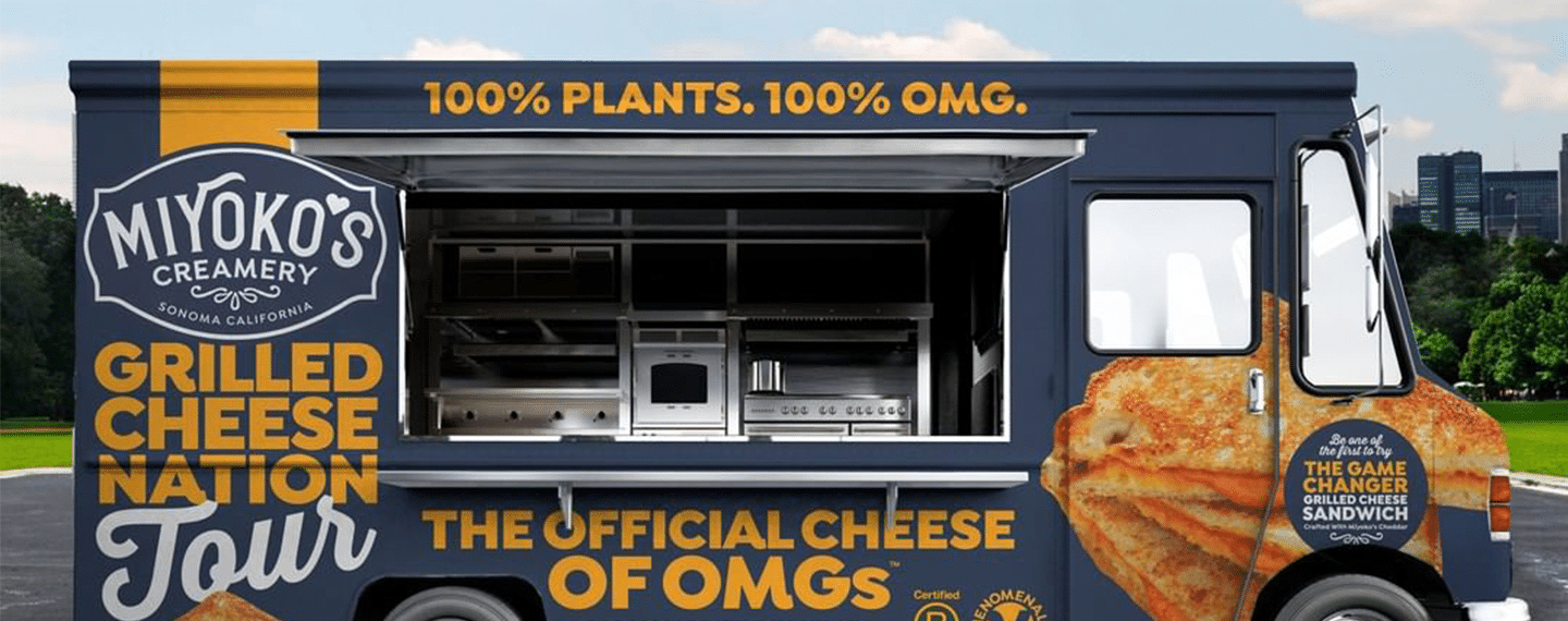 This Food Truck Is Giving Away Free Vegan Grilled Cheese Sandwiches