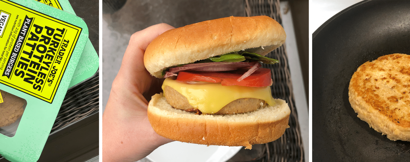 I Tried Trader Joe’s New Turkeyless Burgers. Here’s What I thought.