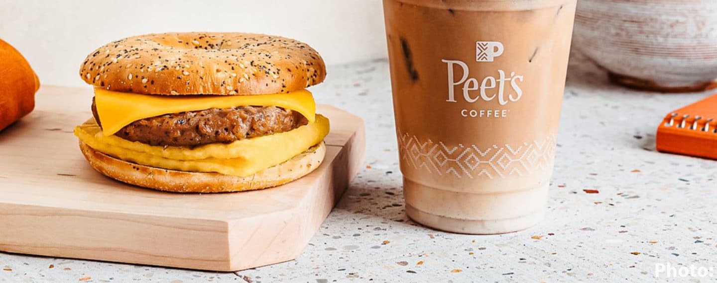 You Can Get a Fully Vegan Breakfast Sandwich at These Coffee Chains