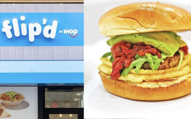 IHOP Tests Vegan Breakfast Sandwich with JUST Egg and Sweet Earth Sausage