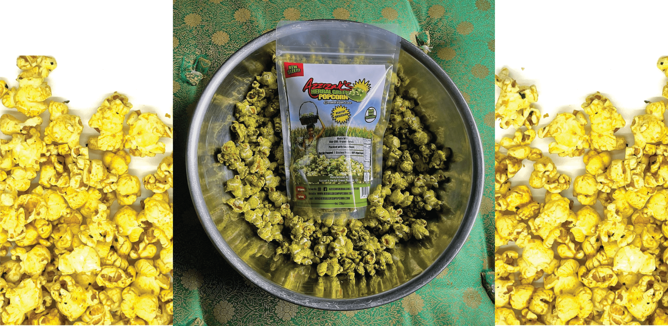 Meet the Creator of the Greenest Gourmet Popcorn You Will Ever Eat!