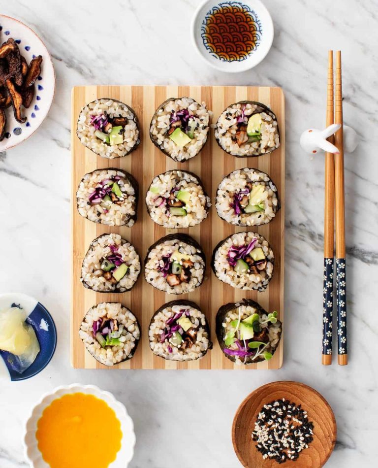 Get Rollin’ with These 20 Innovative Vegan Sushi Recipes