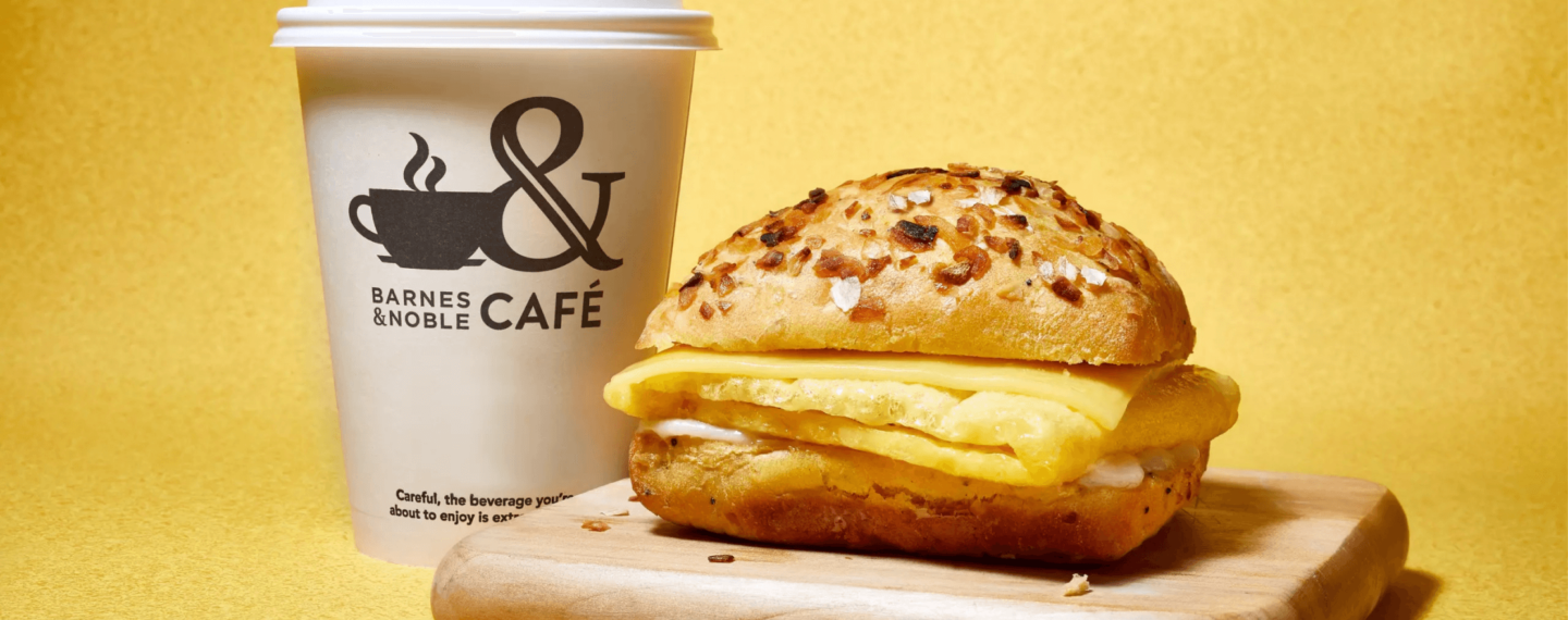 Vegan Breakfast Sandwich Launches at Barnes & Noble Bookstores Nationwide