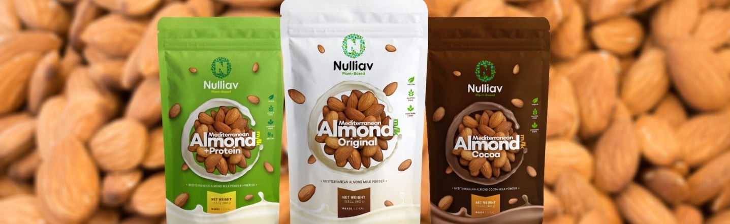 Nulliav, la innovadora marca mexicana de leche de almendras en polvo