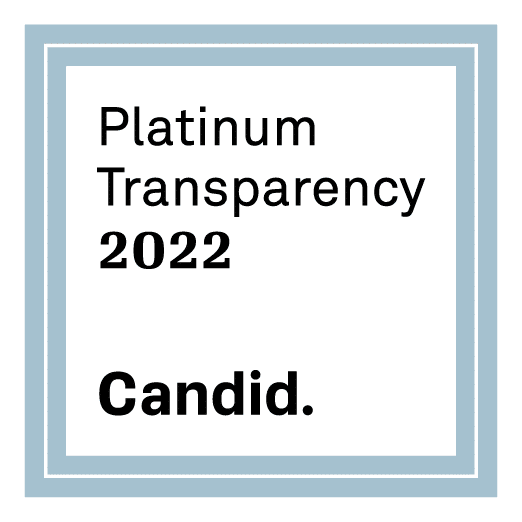 2022 Candid Platinum Transparency seal