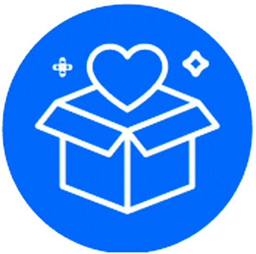 Heart in Box Icon