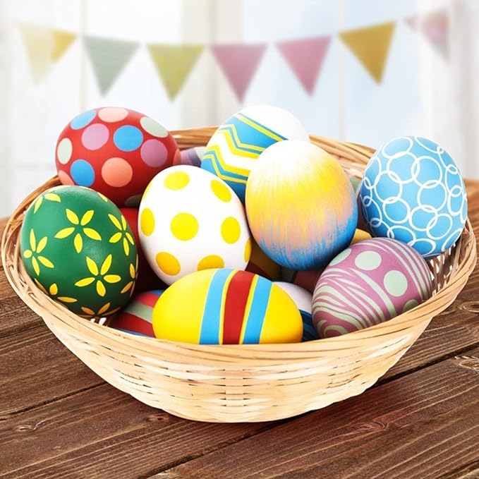 wooden eggs for decorating 