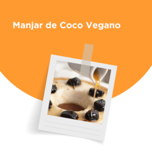 receita de manjar de coco vegano 