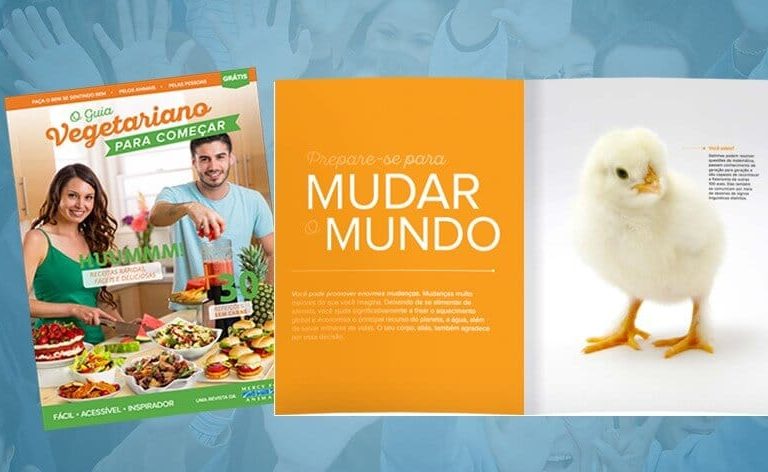 Guia Vegetariano da Mercy For Animals ultrapassa marca de 500 mil downloads