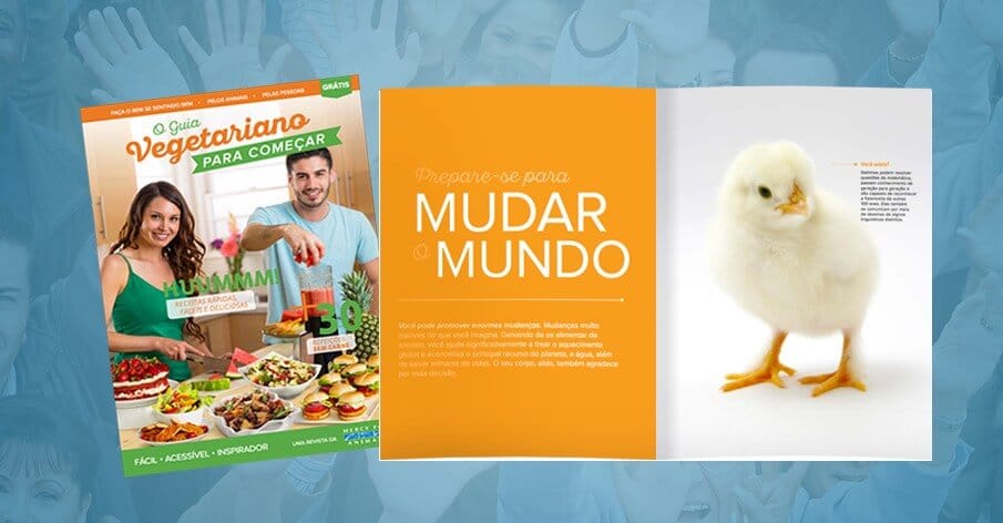 Guia Vegetariano da Mercy For Animals ultrapassa marca de 500 mil downloads