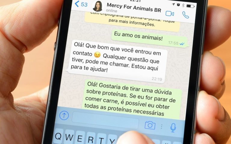 MFA lança atendimento via Whatsapp para auxiliar milhões na transição de hábitos alimentares