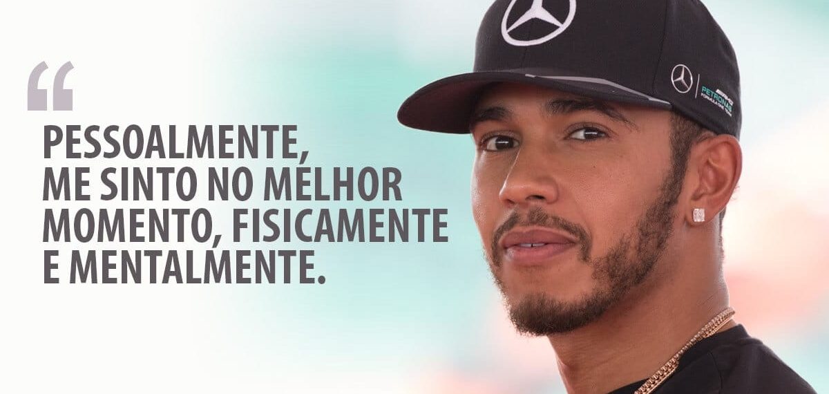 Hamilton atribui ao veganismo vitória antecipada do campeonato mundial de Fórmula 1