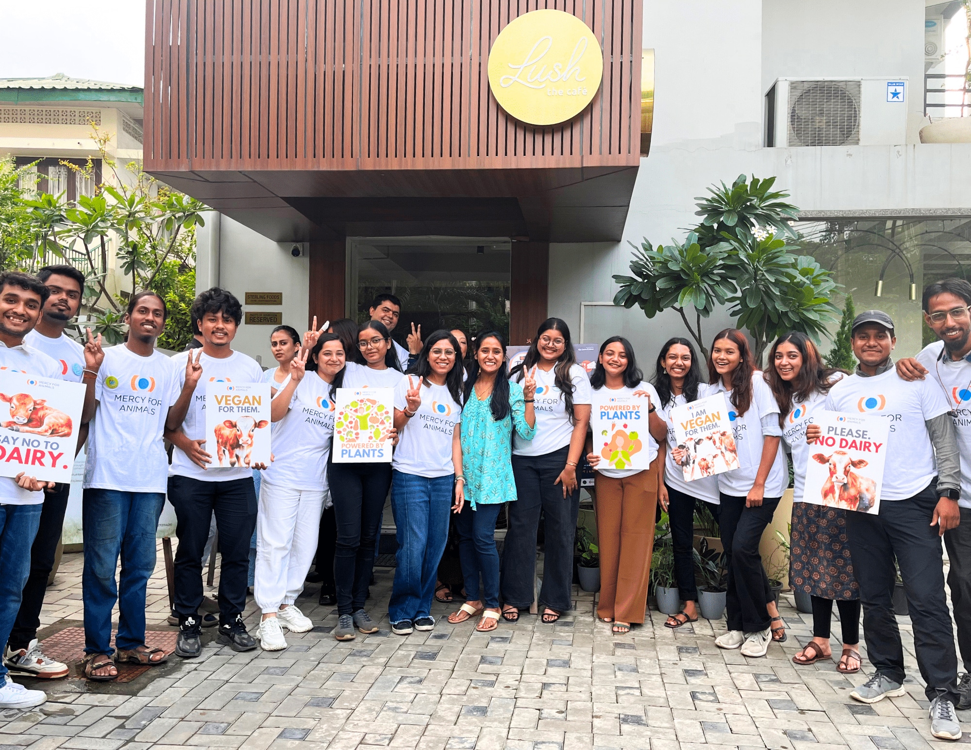Volunteers in Assam, India