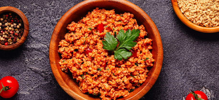 bolonhesa de proteína de soja